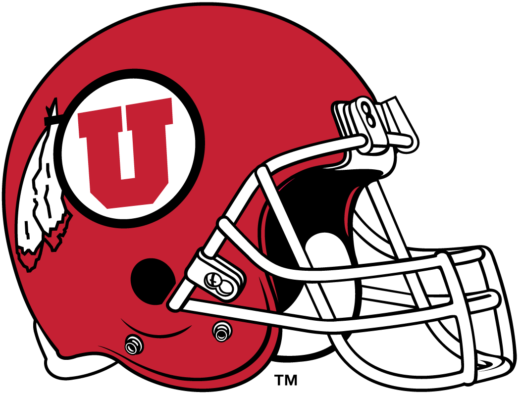 Utah Utes 1999-Pres Helmet Logo diy DTF decal sticker